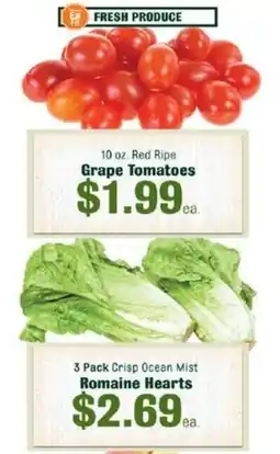 Robert Fresh Market Grape Tomatoes offer