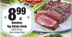 Sentry Sentry Angus Beef Boneless Top Sirloin Steak offer