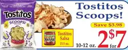 DeMoulas Market Basket Tostitos Scoops offer