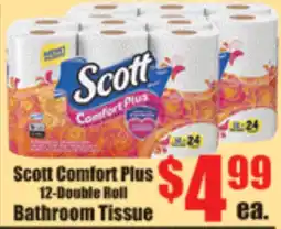 Reams Scott Comfort Plus Bathroom Tissue offer