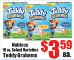 Reams Nabisco teddy grahams offer