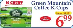 DeMoulas Market Basket Green Mountain Coffee K-Cups offer