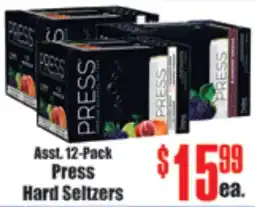 Reams Press Hard Seltzers offer