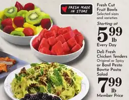 Food Pavilion Fresh Cut Fruit Bowls offer