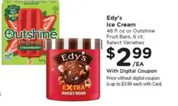 Pay Less Edy's Ice Cream offer