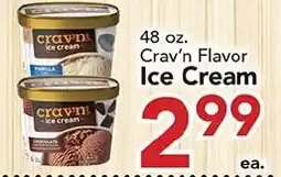 Eurofresh Market Crav'n Flavor Ice Cream offer