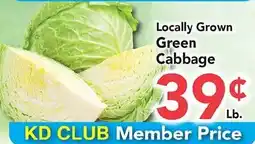 Eurofresh Market Locally Grown Green Cabbage offer