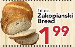 Eurofresh Market Zakopianski Bread offer