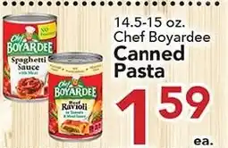 Eurofresh Market Chef Boyardee canned pasta offer