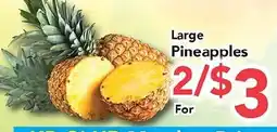 Eurofresh Market Large Pineapples offer