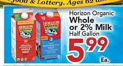 Eurofresh Market Horizon Organic Milk offer