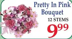 DeMoulas Market Basket Pretty In Pink Bouquet offer