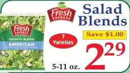 DeMoulas Market Basket Fresh Express salad blends offer