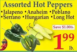 DeMoulas Market Basket Assorted Hot Peppers offer