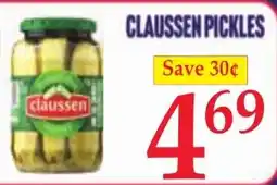 DeMoulas Market Basket Claussen pickles offer