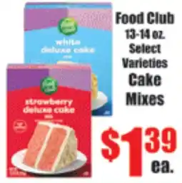 Reams Food Club cake mixes offer