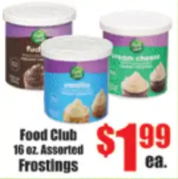 Reams Food Club Frostings offer