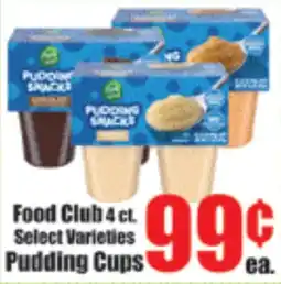 Reams Food Club Pudding Cups offer