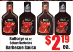 Reams Bullseye barbecue sauce offer