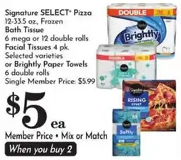 Food Pavilion Signature SELECT Pizza offer