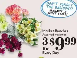 Food Pavilion Market Bunches Assorted varieties offer