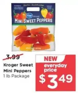 Pay Less Kroger sweet mini peppers offer