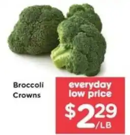 Pay Less Broccoli Crowns offer