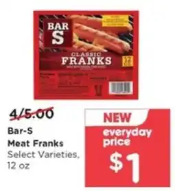 Pay Less Bar-S Meat Franks offer
