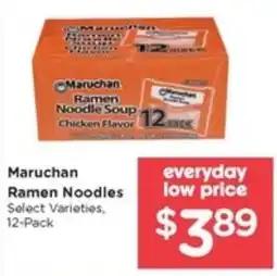 Pay Less Maruchan Ramen Noodles offer