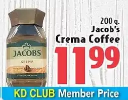 Eurofresh Market Jacob's Crema Coffee offer
