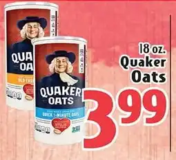 Eurofresh Market Quaker oats offer