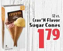 Eurofresh Market Crav'n Flavor Sugar Cones offer