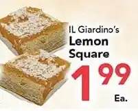 Eurofresh Market Il Giardino's lemon square offer