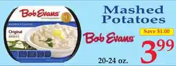 DeMoulas Market Basket Bob Evans Mashed Potatoes offer
