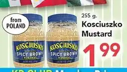 Eurofresh Market Kosciusko spicy brown mustard offer
