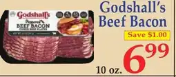 DeMoulas Market Basket Godshall's Beef Bacon offer