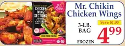DeMoulas Market Basket Mr. Chikin chicken wings offer