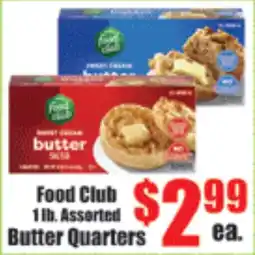 Reams Food Club butter quarters offer