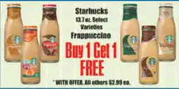 Reams Starbucks Frappuccino offer