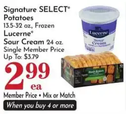 Food Pavilion Signature Select Potatoes offer