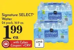Food Pavilion Signature SELECT Water offer