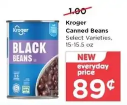 Pay Less Kroger canned beans offer