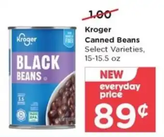 Kroger canned beans