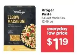 Pay Less Kroger pasta offer
