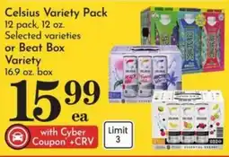 Food Pavilion Celsius Variety Pack offer