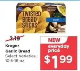 Pay Less Kroger garlic bread offer