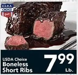 Eurofresh Market Usda Choice Boneless Short Ribs offer