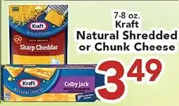 Eurofresh Market Kraft natural shredded or chunk cheese offer