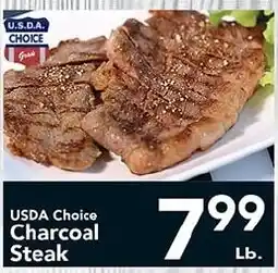 Eurofresh Market Usda Choice Charcoal Steak offer