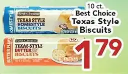Eurofresh Market Best Choice Texas Style Biscuits offer